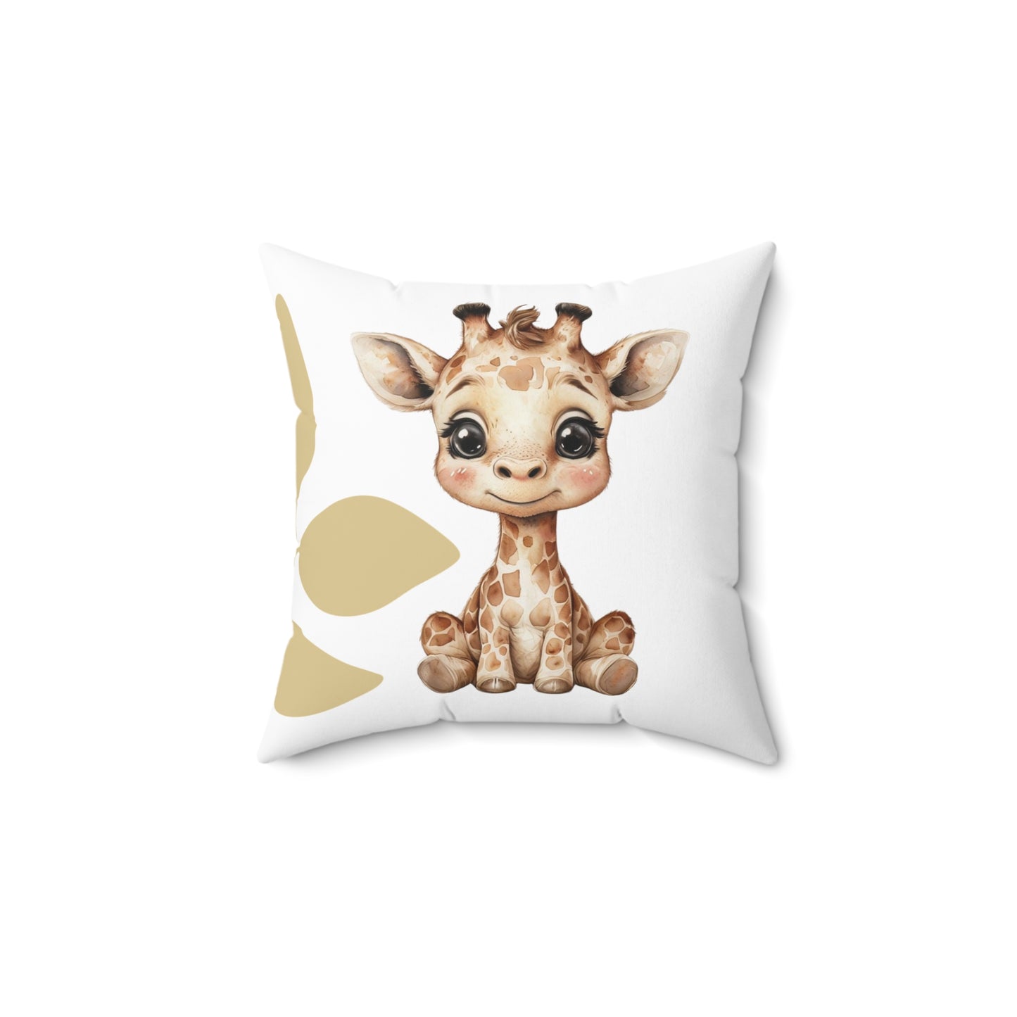 Giraffe Square Pillow