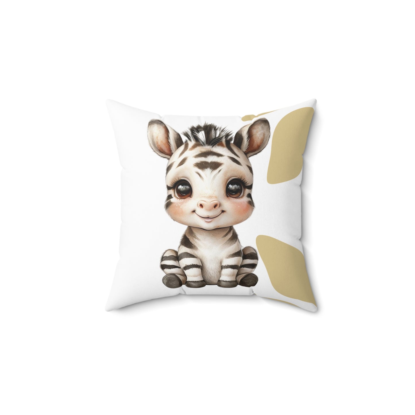 Zebra Square Pillow