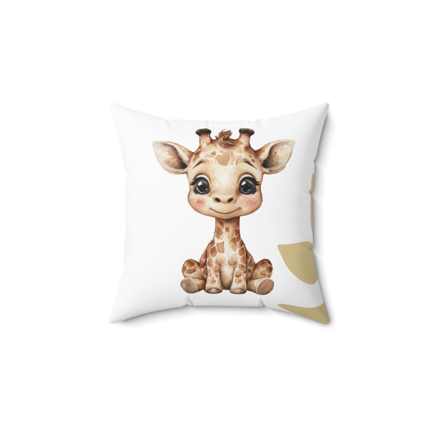 Giraffe Square Pillow