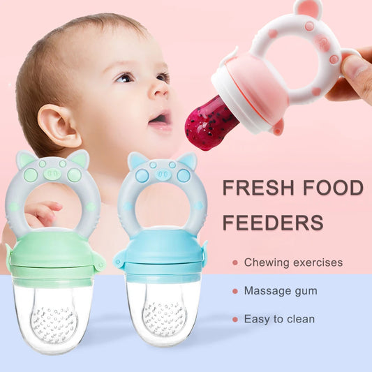 Silicone Fresh Food Nibbler Baby Feeder